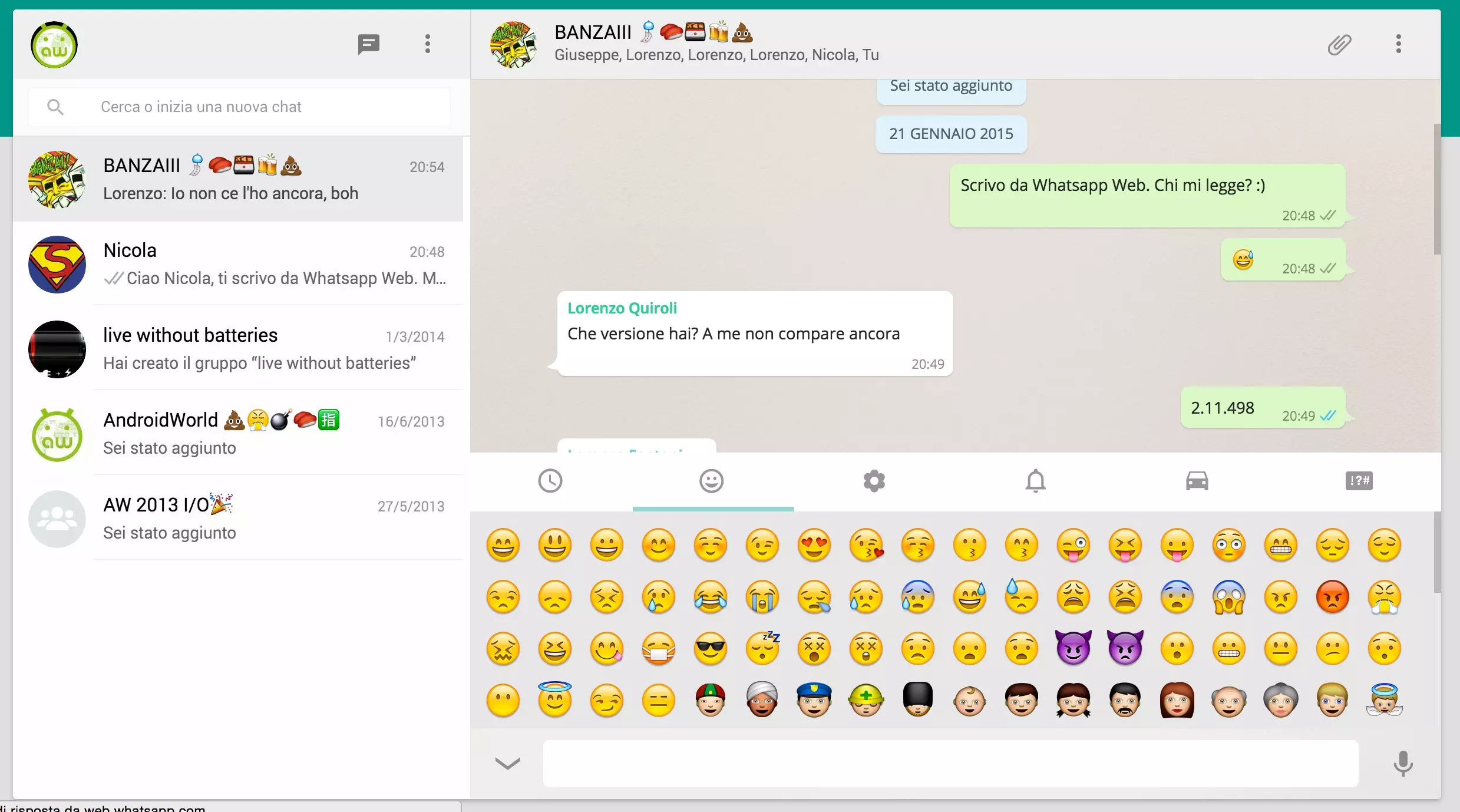 whatsapp screenshot
