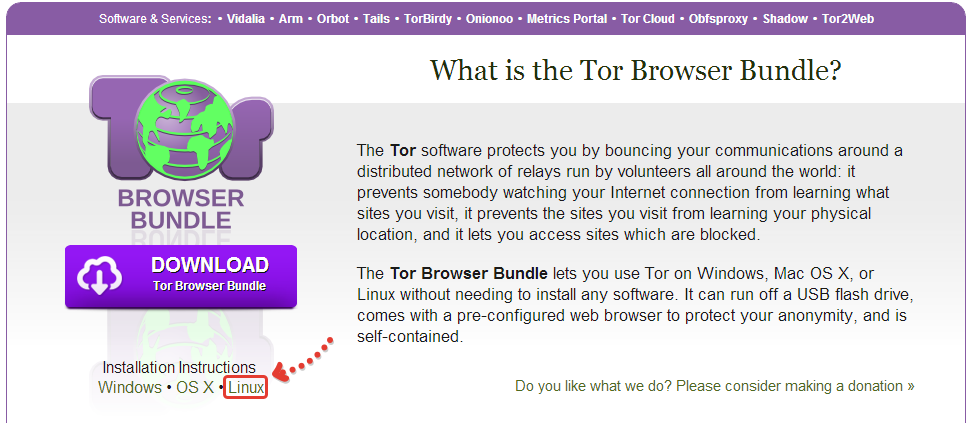Настройка tor browser в ubuntu браузер тор русский язык попасть на гидру